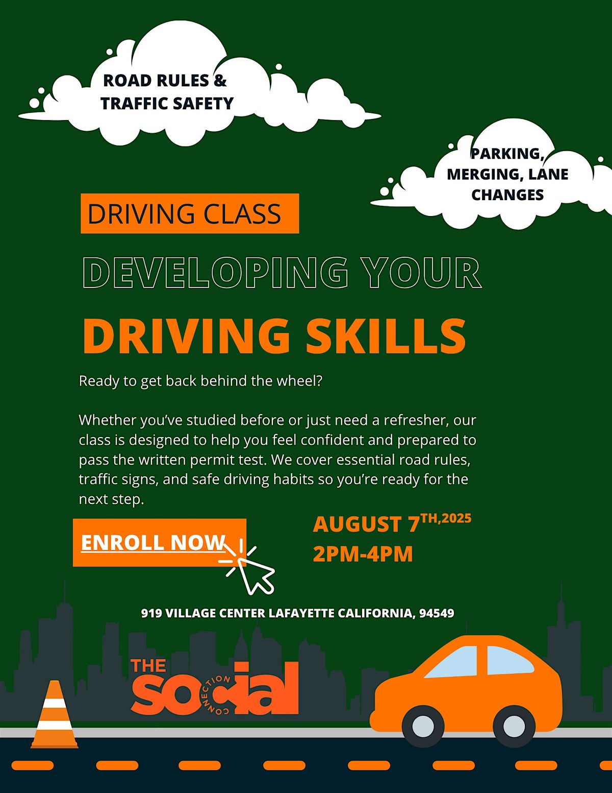 Drivers Permit Class, 21 August | Event in Lafayette | AllEvents