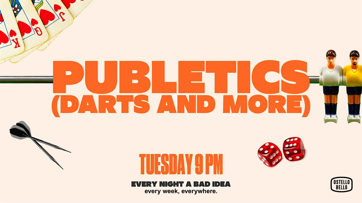 PUBLETICS - Darts and more | Ostello Bello Como | Event in Como | AllEvents