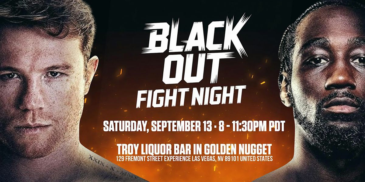 The Black Hole Presents: Black Out Fight Night!, 13 September | Event in Las Vegas | AllEvents