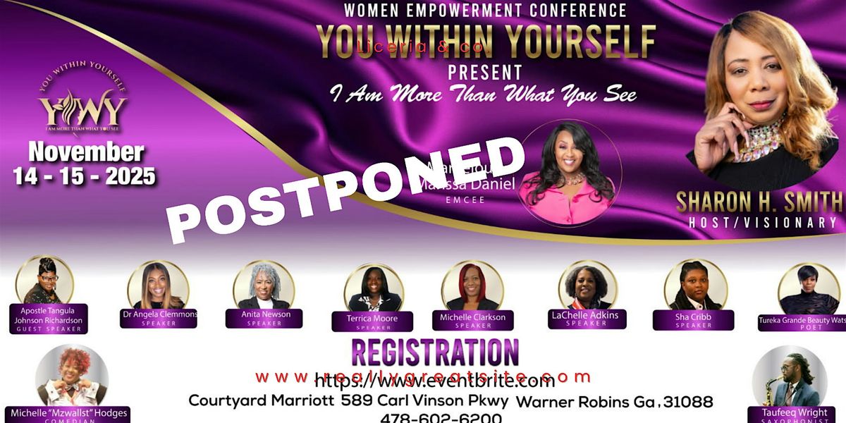 You Within Yourself, 13 November | Event in Warner Robins | AllEvents