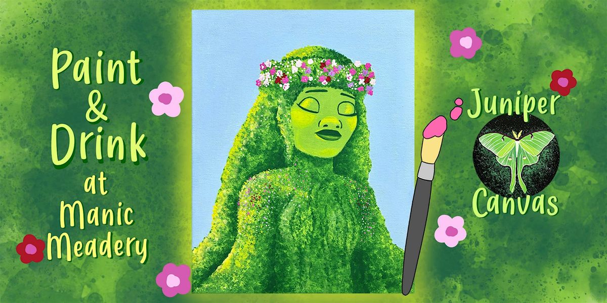 Paint & Drink at Manic Meadery: Island Goddess, 16 May | Event in Crown Point | AllEvents