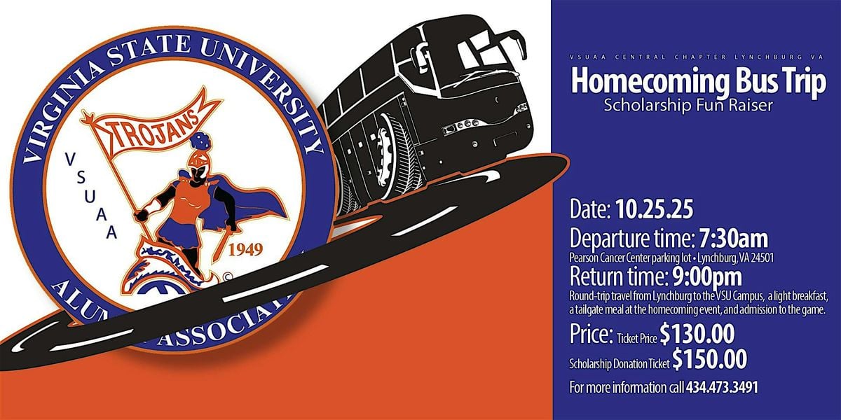 VSU Homecoming Bus Trip, 25 October | Event in VIRGINIA STATE UNIVERSITY | AllEvents