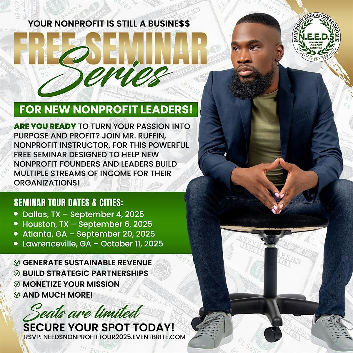 YOUR NONPROFIT IS STILL A BUSINE$$ SEMINAR SERIES, 11 October | AllEvents