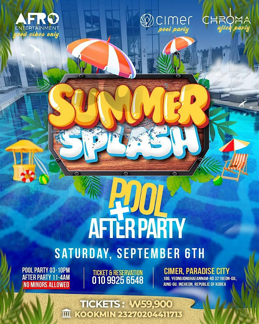 2025 SUMMER SPLASH, 6 September | Event in Jung-gu | AllEvents