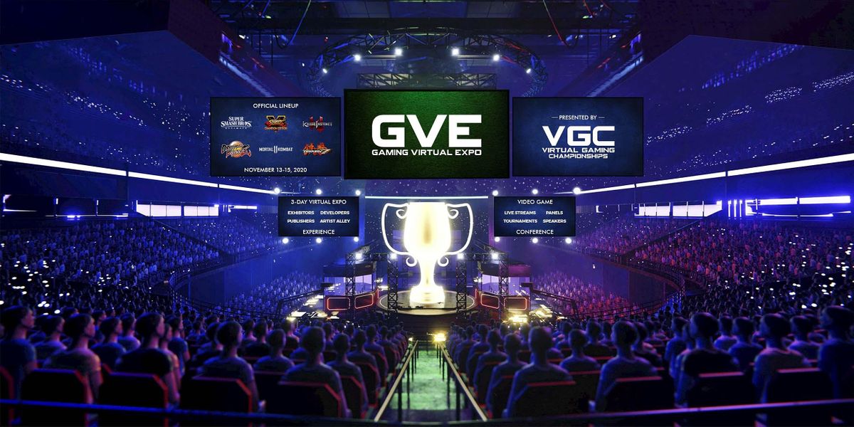 Gaming Virtual Expo 2021 16 April To 18 April Online Events artits alley conventions calendar 2021 applications open