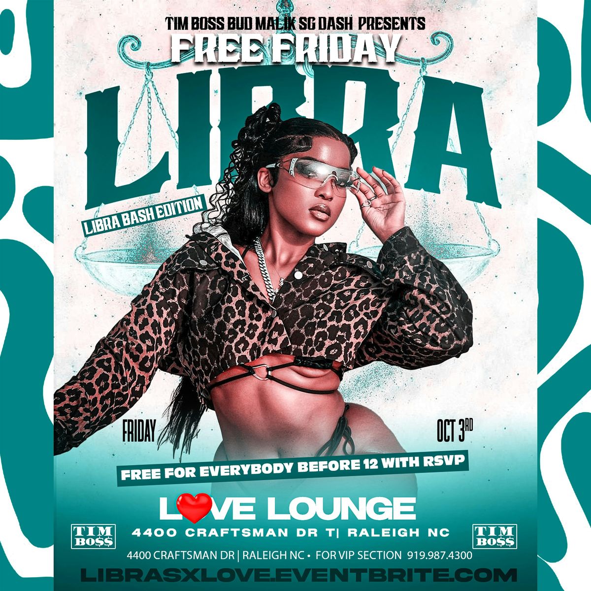 FREE FRIDAY LIBRA BASH AT CLUB LOVE | Event in Raleigh | AllEvents