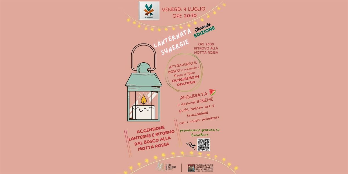 LANTERNATA SYNERGIE - Seconda Edizione, 4 July | Event in Rasa di Varese | AllEvents