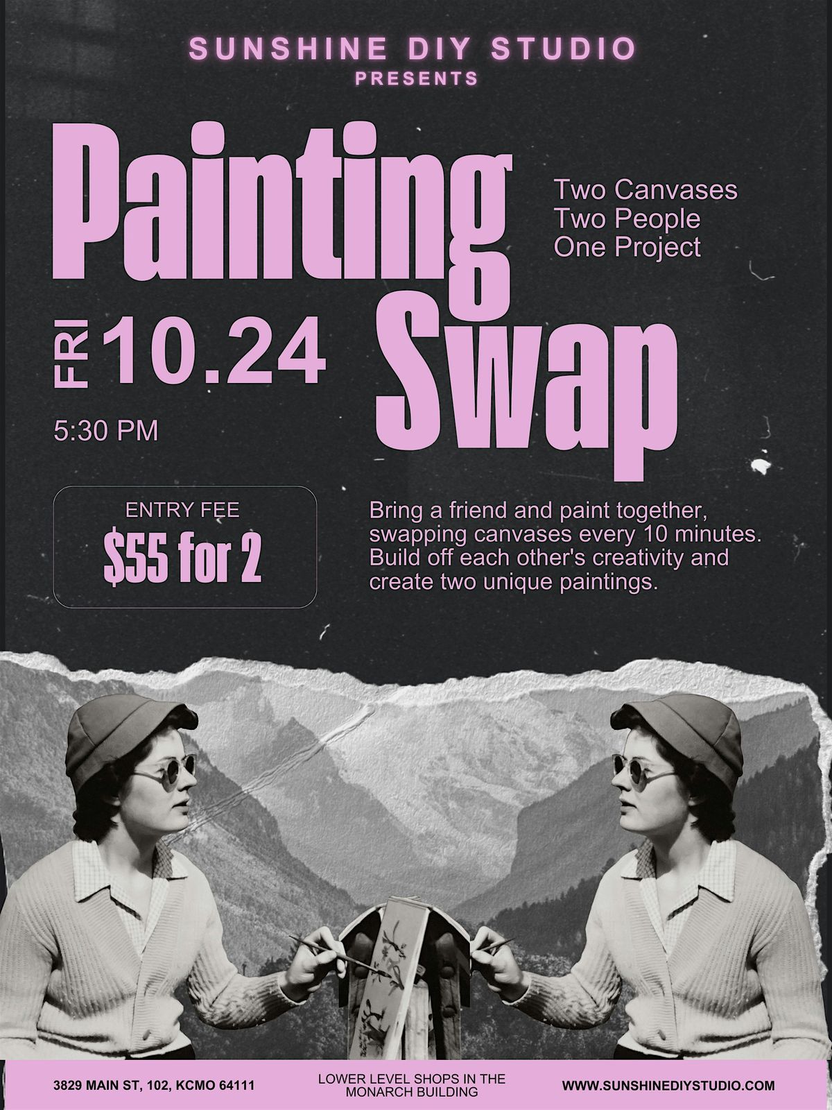 Paint Swap- A Unique Painting Experience, 24 October | Event in Kansas City | AllEvents