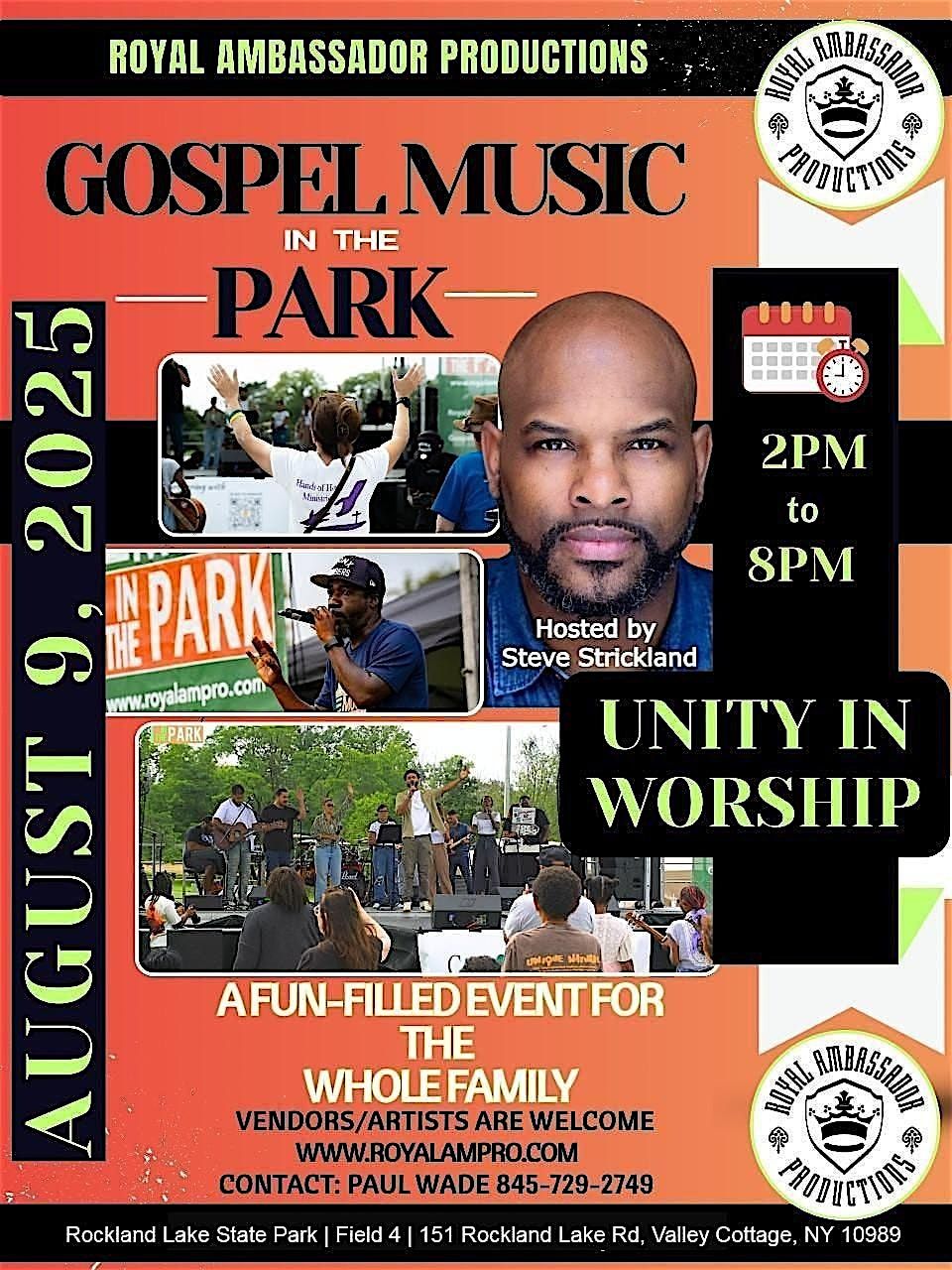 Gospel Music In The Park 2025: Unity In Worship, 9 August | Event in Valley Cottage | AllEvents