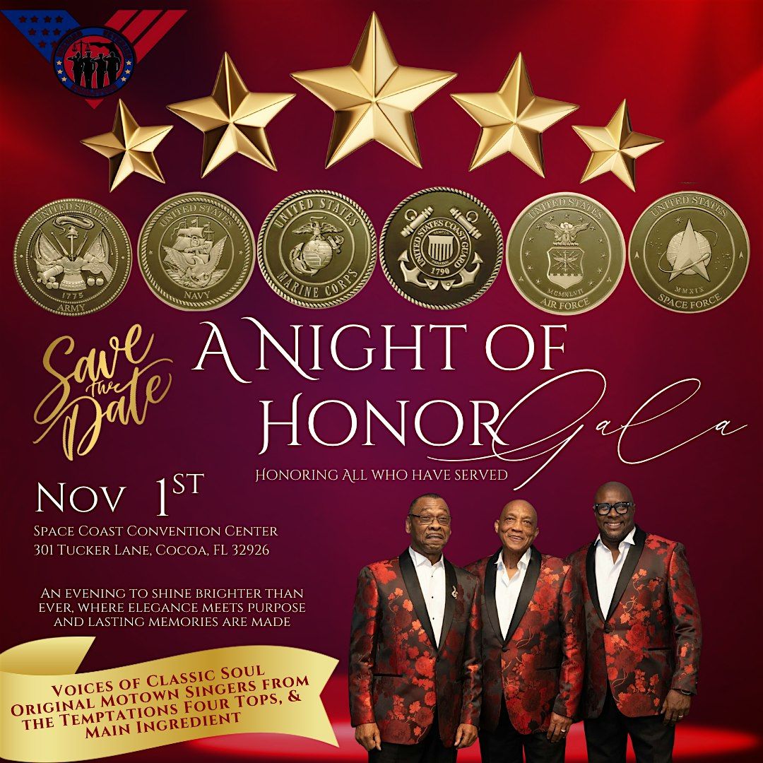 Brevard Veterans Coalition Presents Night Of Honor, 1 November | Event in Cocoa | AllEvents