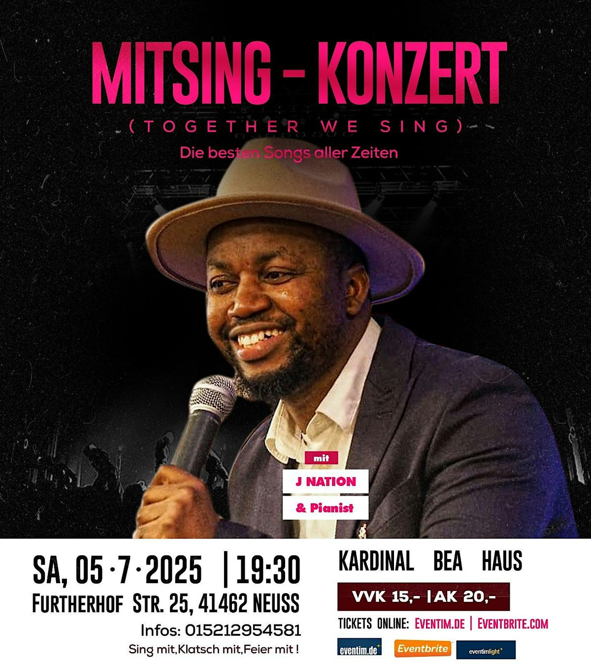 Mitsingkonzert -  Together we sing, 5 July | Event in Neuss | AllEvents