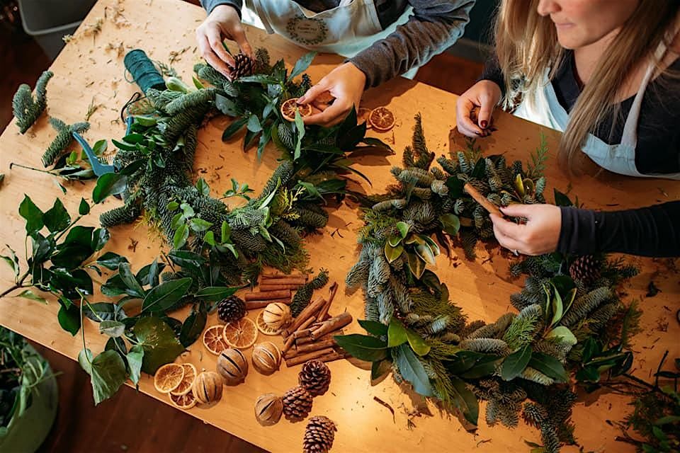 Wreath making with The Flower Hut Bristol, 18 November | Event in Bristol | AllEvents