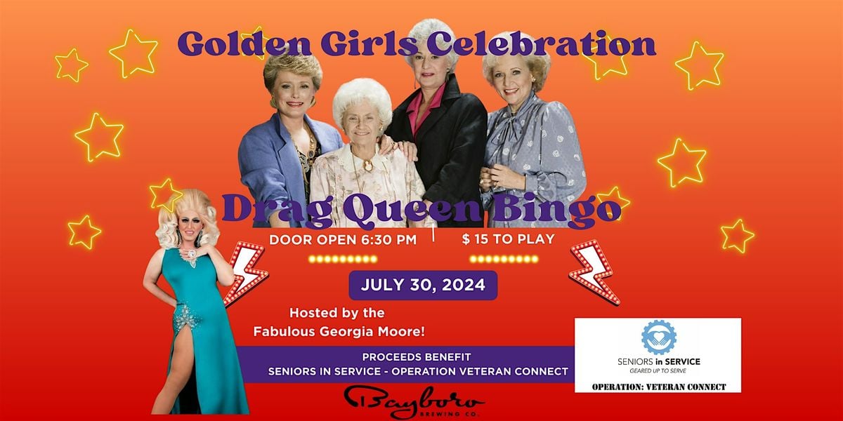 Celebrate Golden Girls Day with Drag Queen Bingo, 30 July | Event in St. Petersburg | AllEvents