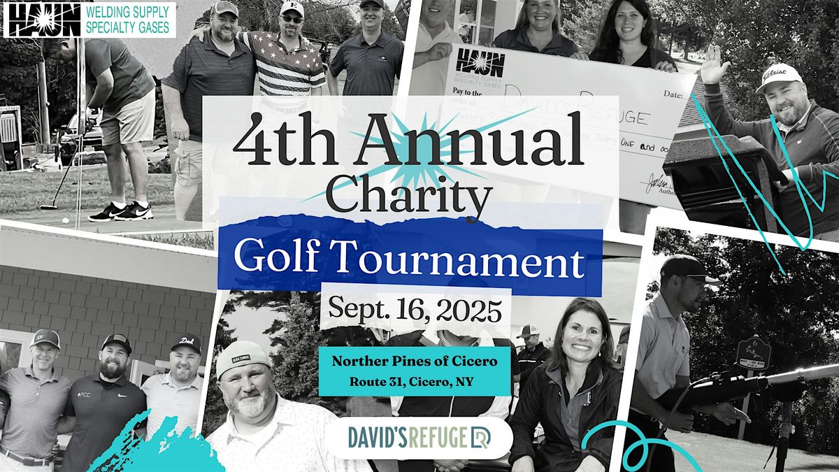 4th Annual Charity Golf Tournament, 16 September | Event in Cicero | AllEvents