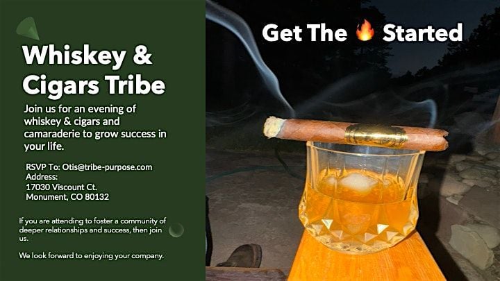Whiskey & Cigars, 28 August | Event in Monument | AllEvents