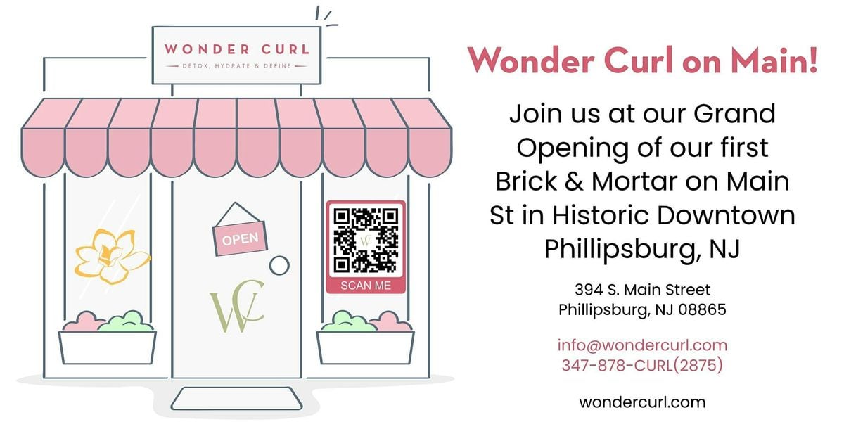 Wonder Curl on Main  the Grand Opening, 23 August | Event in Phillipsburg | AllEvents