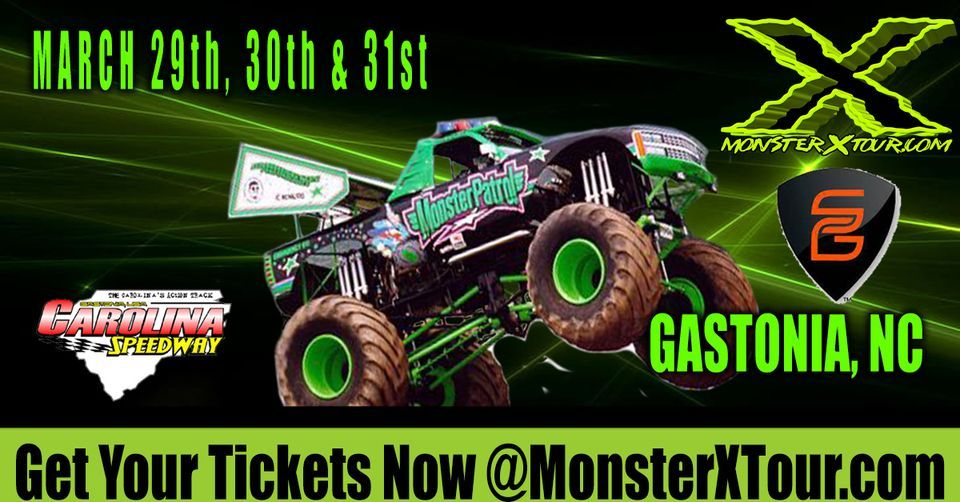 Monster X Tour Gastonia, NC, Carolina Speedway, Cramerton, 29 March