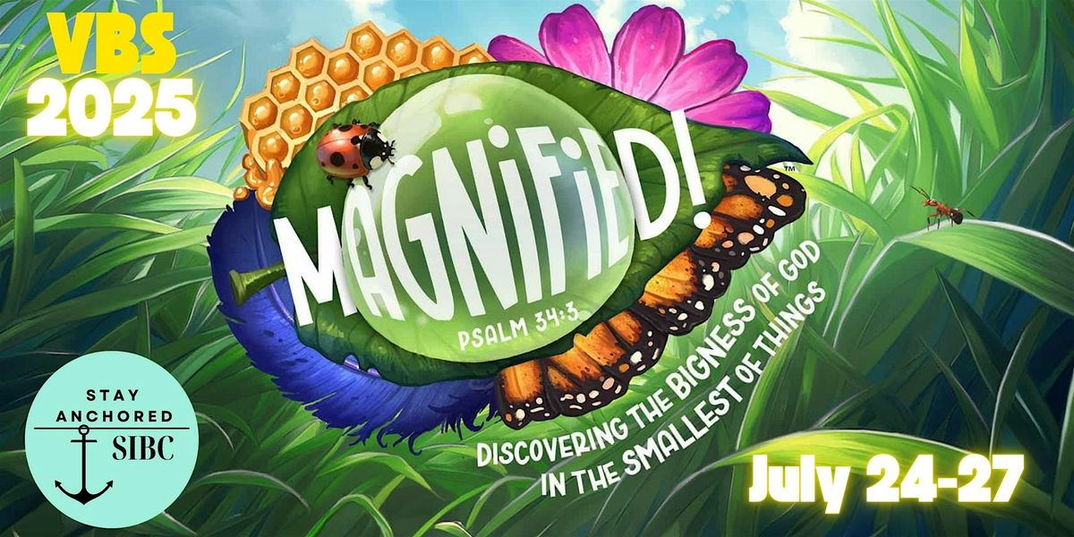 Vacation Bible School - VBS - 2025 Magnified! | Event in Sullivan's Island | AllEvents
