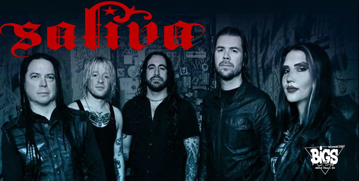 Saliva wsg Earshot, Austin John Winkler, and LYLVC at Bigs Bar Live, 21 September | Event in Sioux Falls | AllEvents