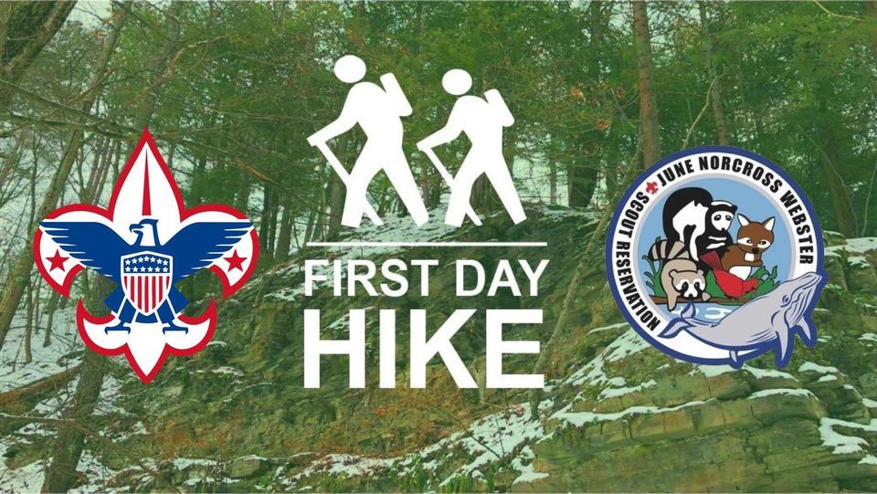 First Day Hike J.N. Webster , June Norcross Webster Scout Reservation