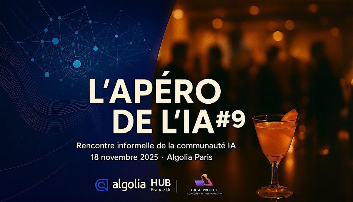 Apéro de l’IA #9 — Spéciale Algolia | Event in Paris | AllEvents