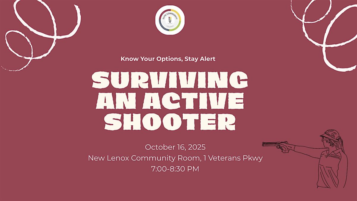 Surviving an Active Shooter, 16 October | Event in New Lenox | AllEvents