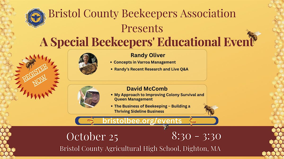 A Full Day of "Next-Level" Education for Local Beekeepers., 25 October | Event in Dighton | AllEvents