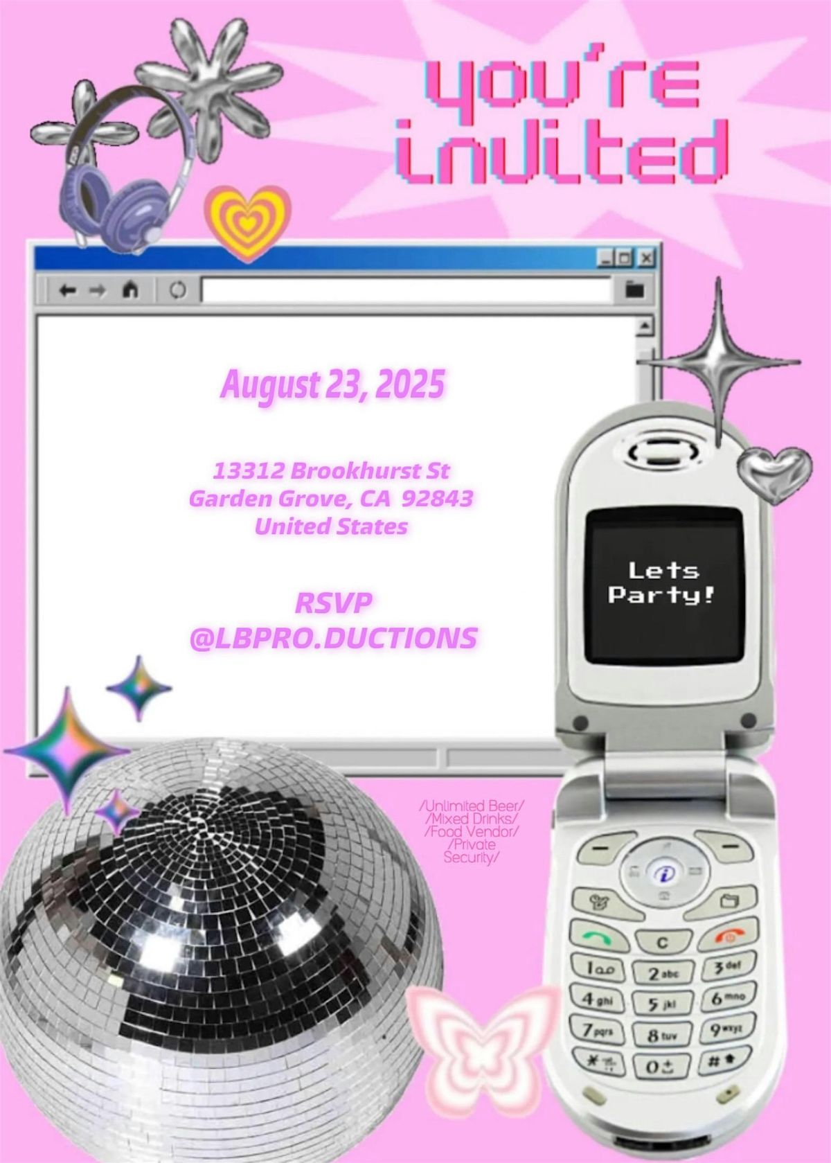 Y2K PARTY, 23 August | Event in Garden Grove | AllEvents