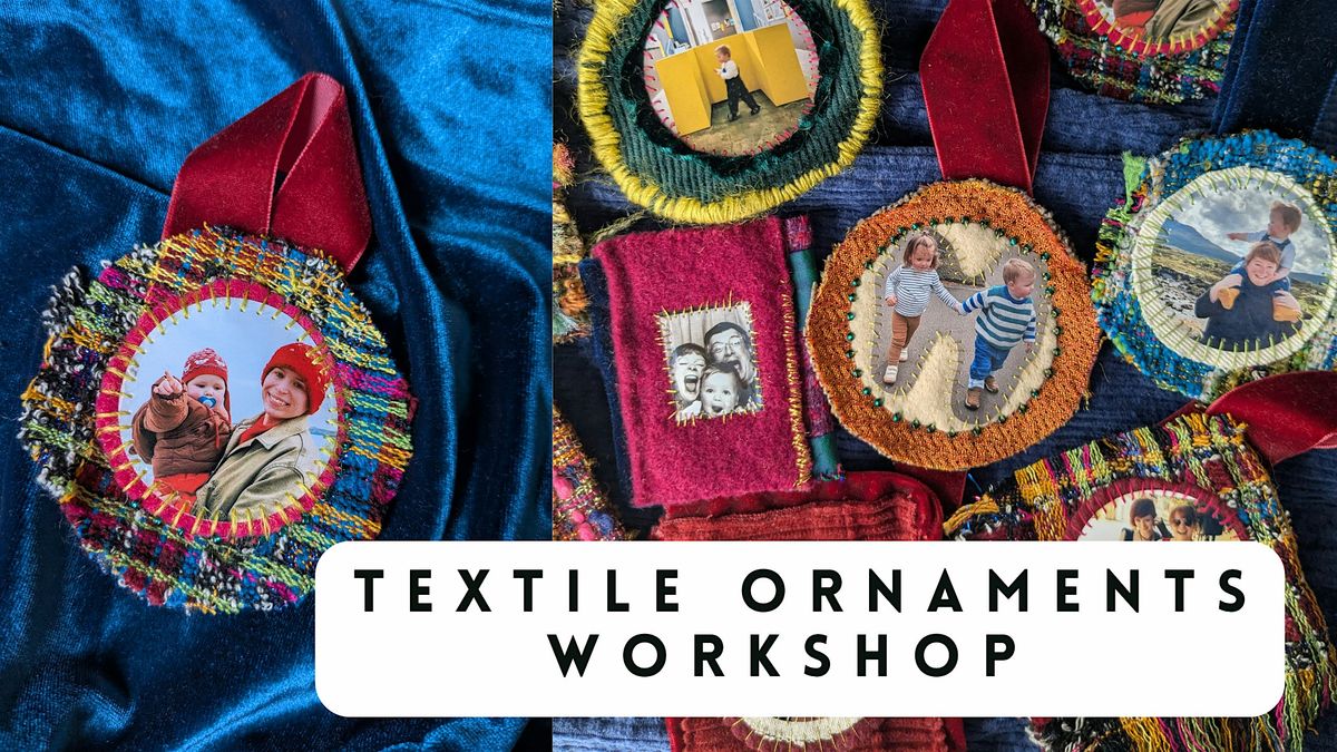 Textile Ornaments Workshop (December), 11 December | Event in Edinburgh | AllEvents