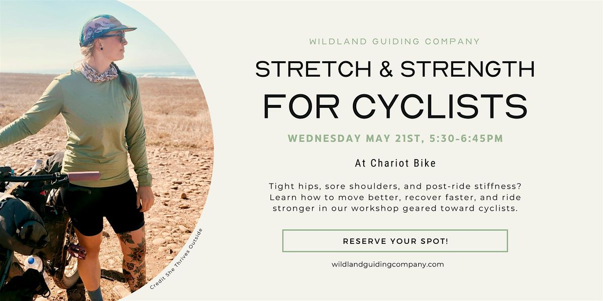 Stretch & Strength for Cyclists, 21 May | Event in Bend | AllEvents