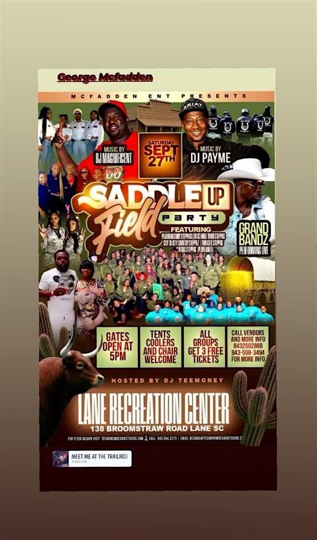 Saddle Up Field Party, 27 September | Event in Lane | AllEvents