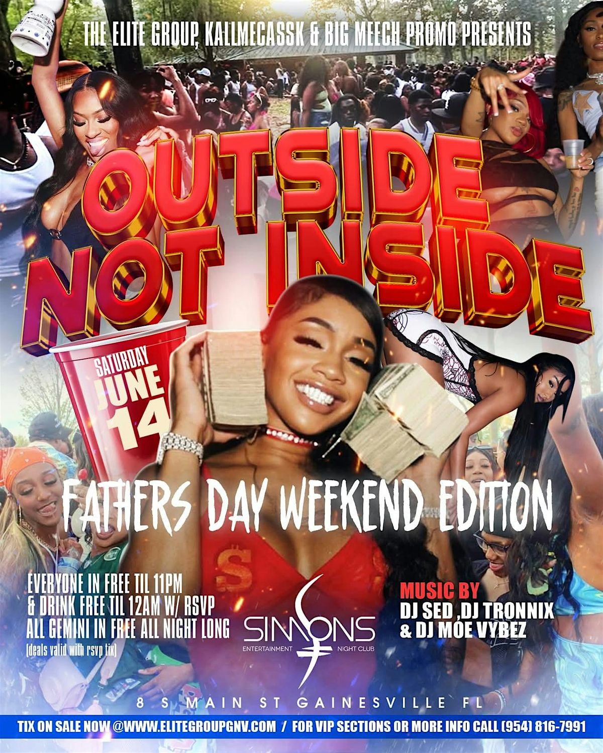 OUTSIDE NOT INSIDE … THE FATHERS DAY WEEKEND EDITION, 14 June | Event in GAINESVILLE | AllEvents