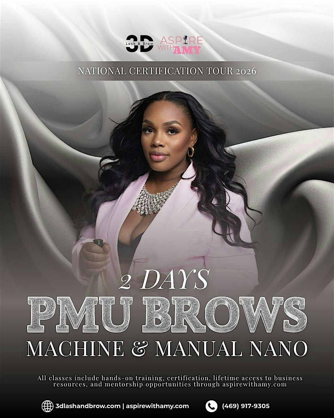 PMU BROWS (MACHINE + MANUAL NANO) CERTIFICATION –  MIAMI, FL(APRIL 16–17), 16 April | Event in Atlanta