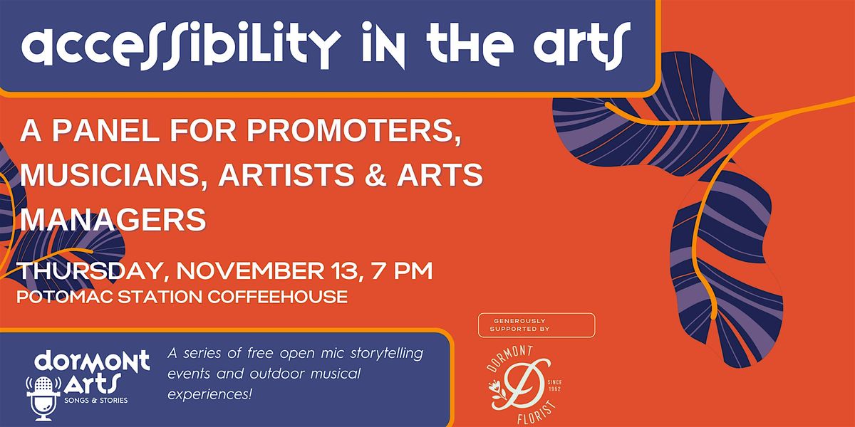 Accessibility in the Arts Panel Discussion, 13 November | Event in Pittsburgh | AllEvents