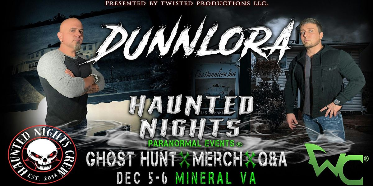 HNPE Presents "A Haunted Night at The Dunnlora Inn with the Wraith Chasers", 5 December | AllEvents