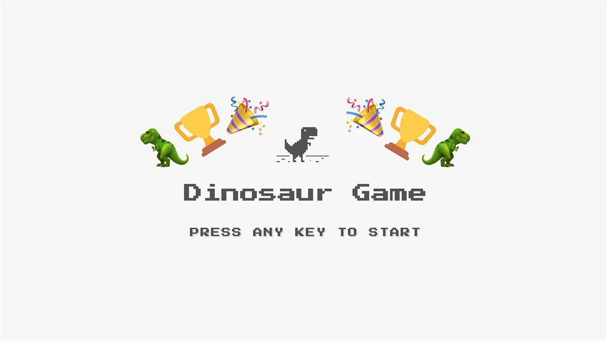 Online Dinosaur Game Championships, 1 January | Online Event | AllEvents