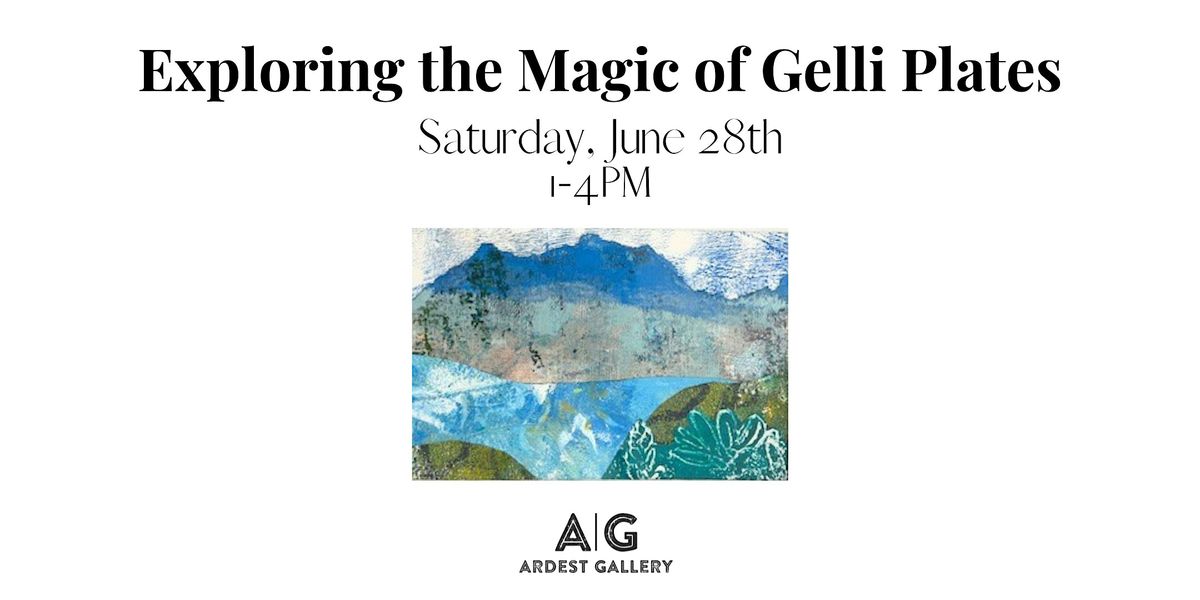 Gelli Plate Magic Workshop with Barbara Welch, 28 June | Event in The Woodlands | AllEvents