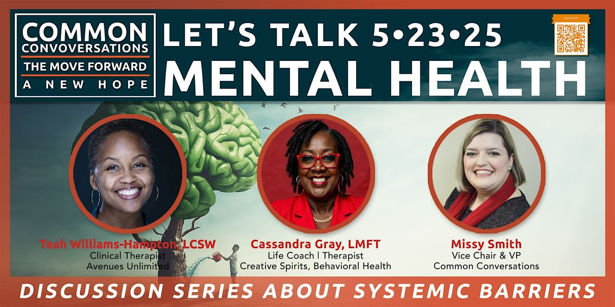 Let's Talk Mental Health / Wellness, 23 May | Event in Clarksville | AllEvents