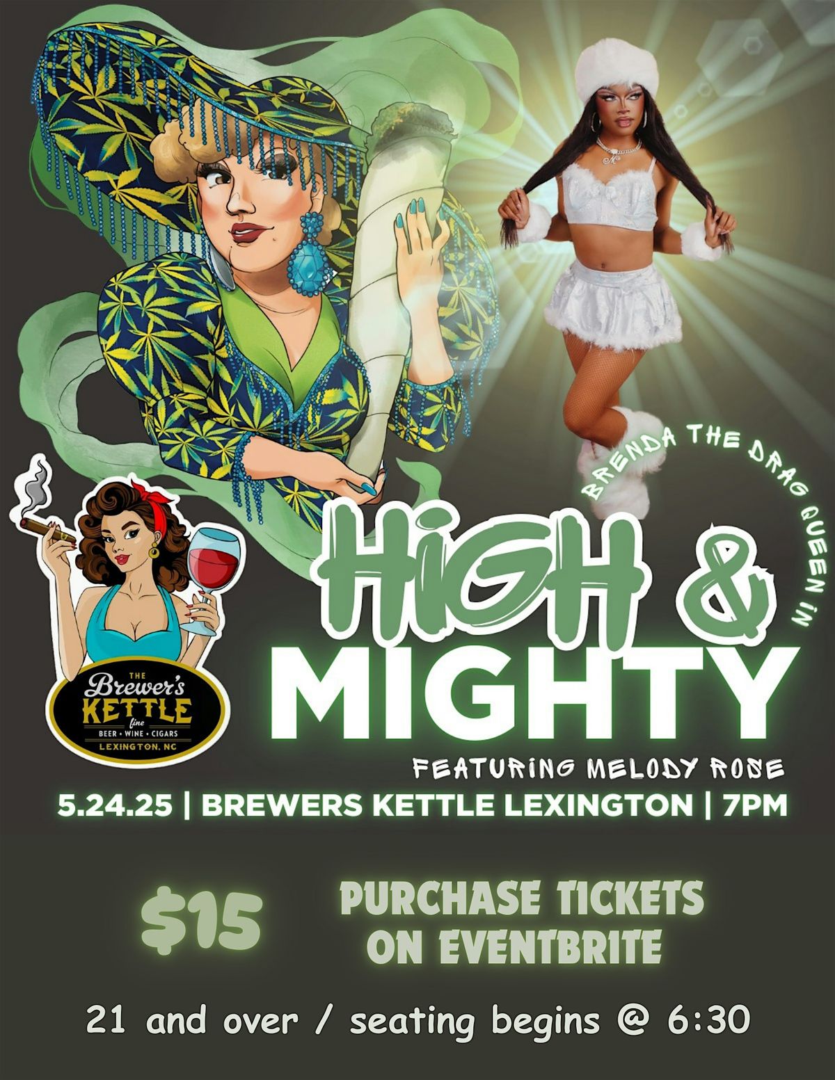 High & Mighty Comedy, 24 May | Event in Lexington | AllEvents