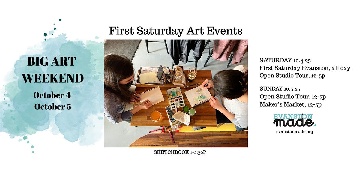 First Saturday Evanston Art Events • October 4, 2025, 4 October | Event in Evanston | AllEvents
