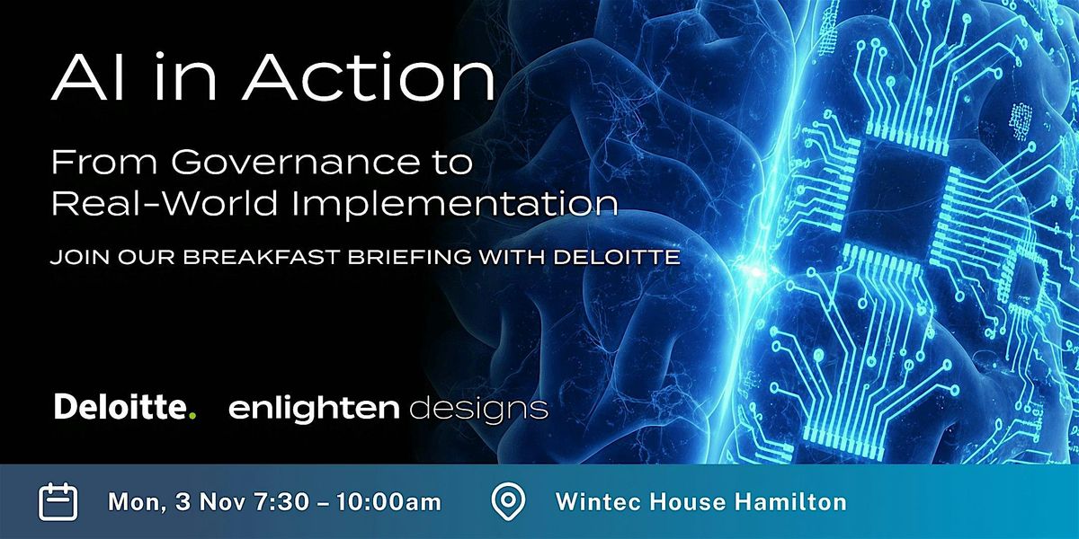 AI in Action: From Governance to Real-World Implementation | Event in Hamilton | AllEvents