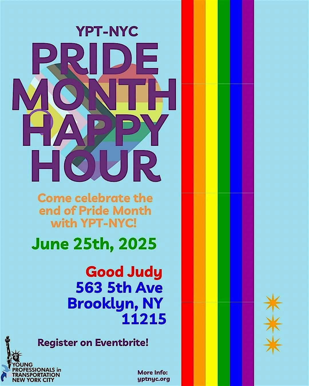 YPT-NYC June Pride Happy Hour | Event in Brooklyn | AllEvents