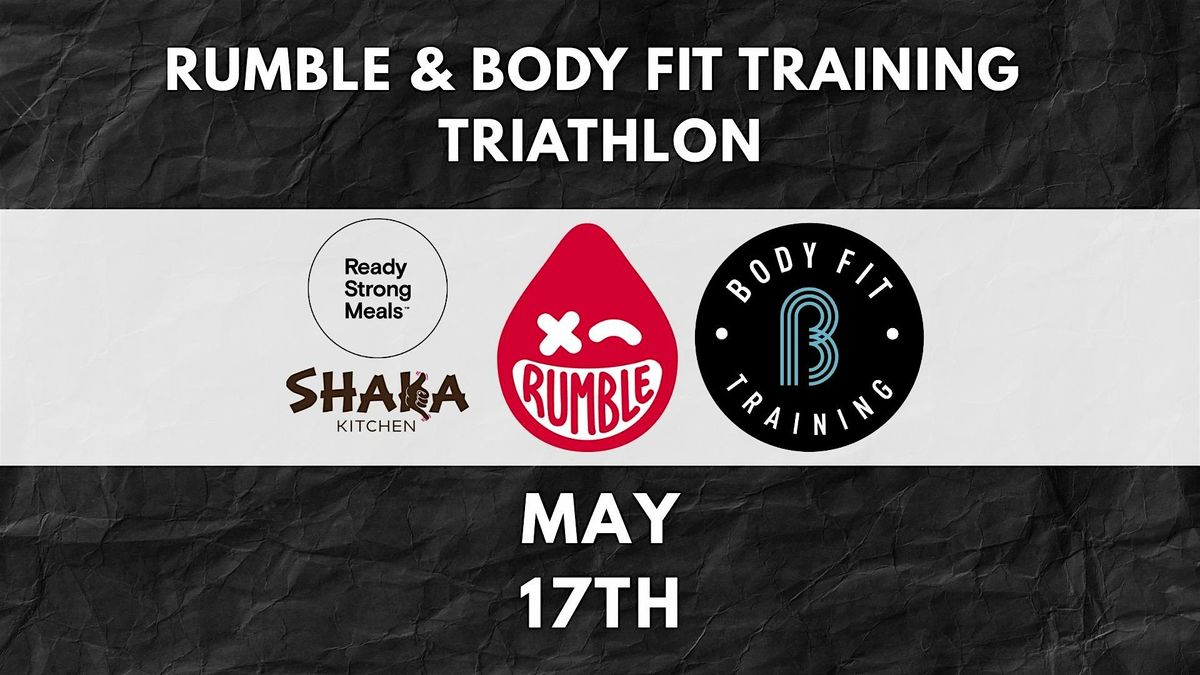 Rumble x BFT Triathlon, 17 May | Event in Hoboken | AllEvents
