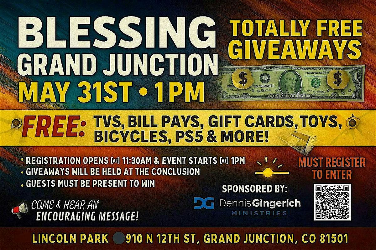 Blessing Grand Junction, 31 May | Event in Grand Junction | AllEvents