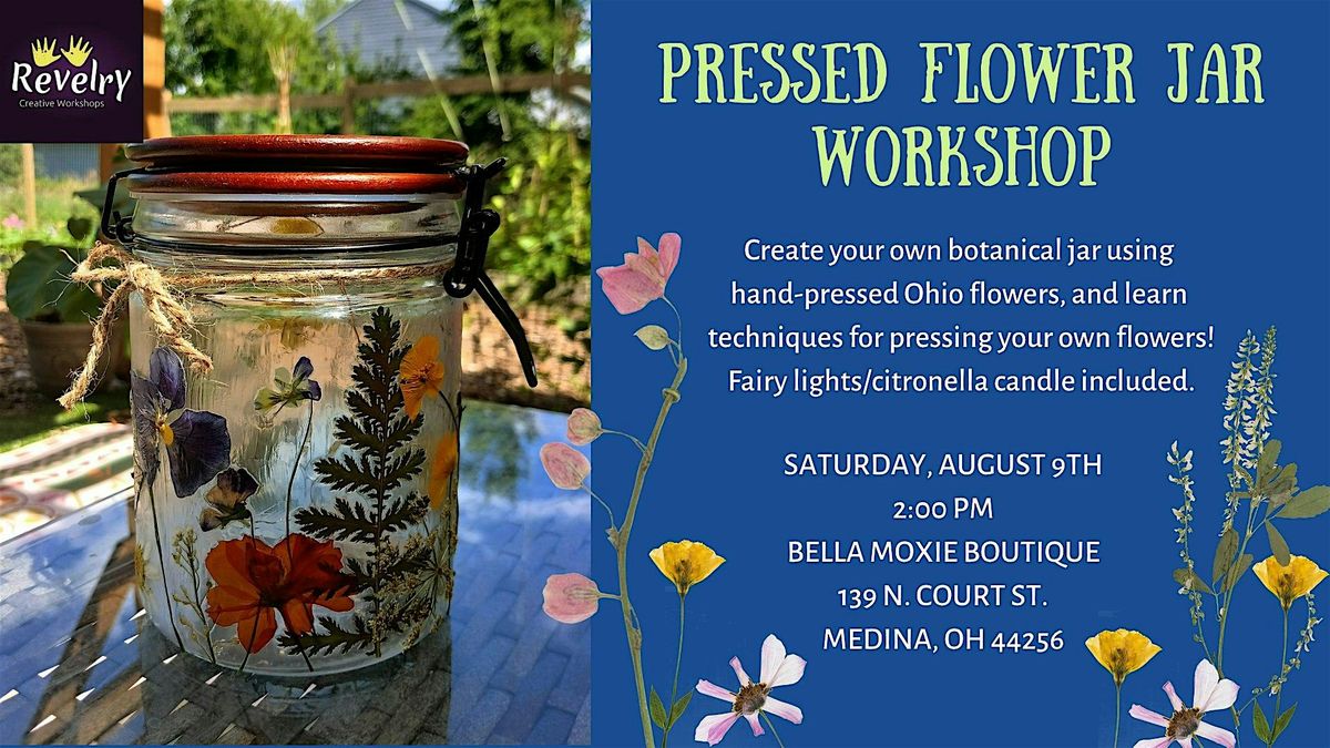 Pressed Flower Lanterns Class, 9 August | Event in Medina | AllEvents