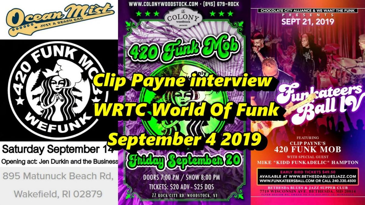 420 Funk Mob (21+), 3 October | Event in Wayne | AllEvents