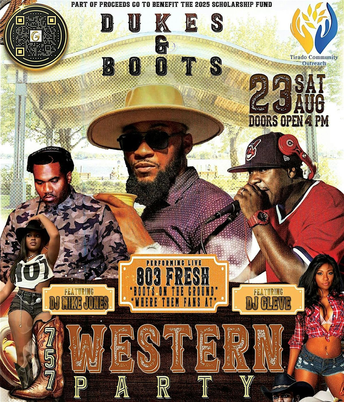 757 Western Party " Dukes & Boots Edition", 23 August | Event in Hampton | AllEvents