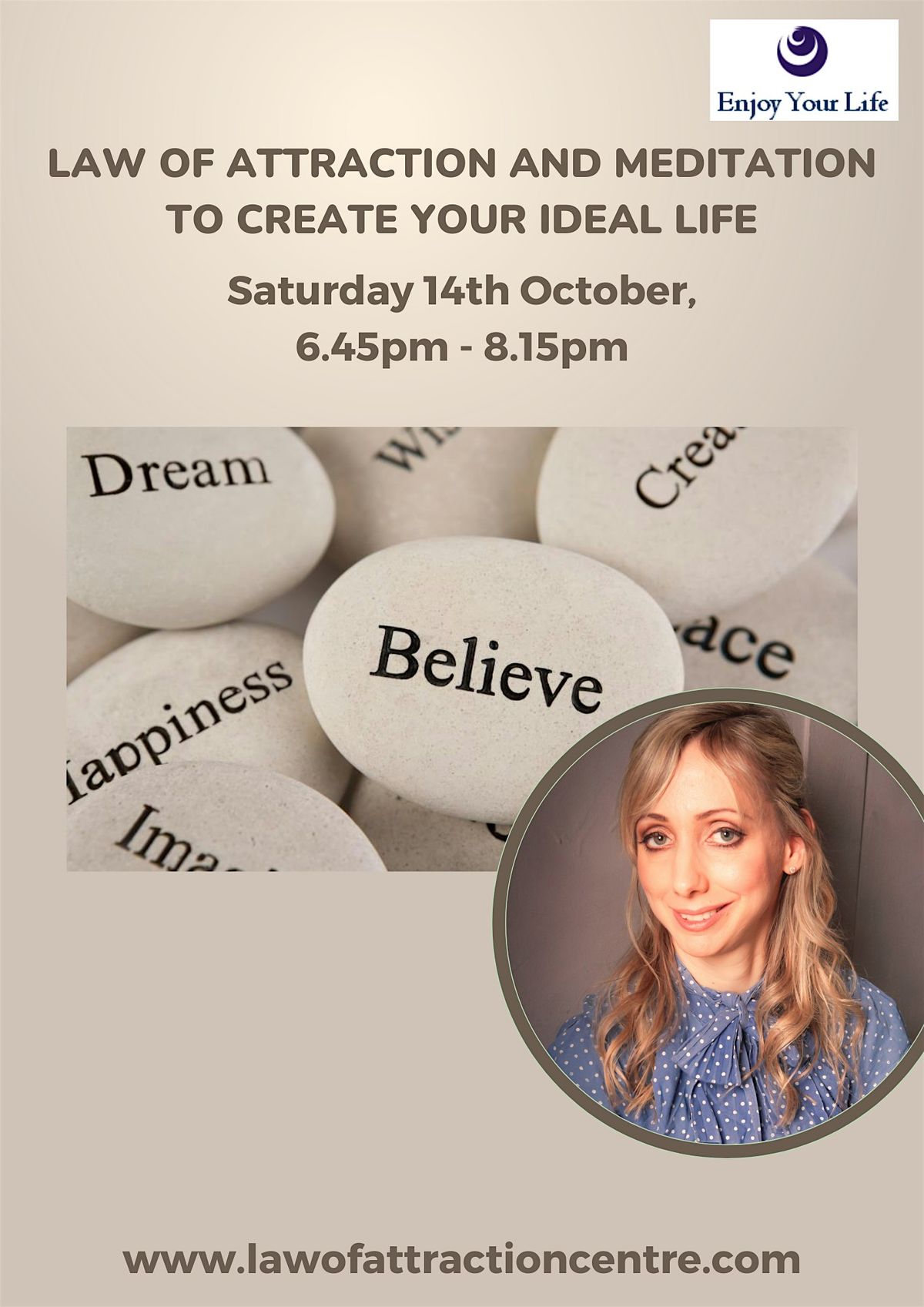SPECIAL IN-PERSON: LAW OF ATTRACTION & MEDITATION TO CREATE YOUR IDEAL LIFE, 3 January | Event in London