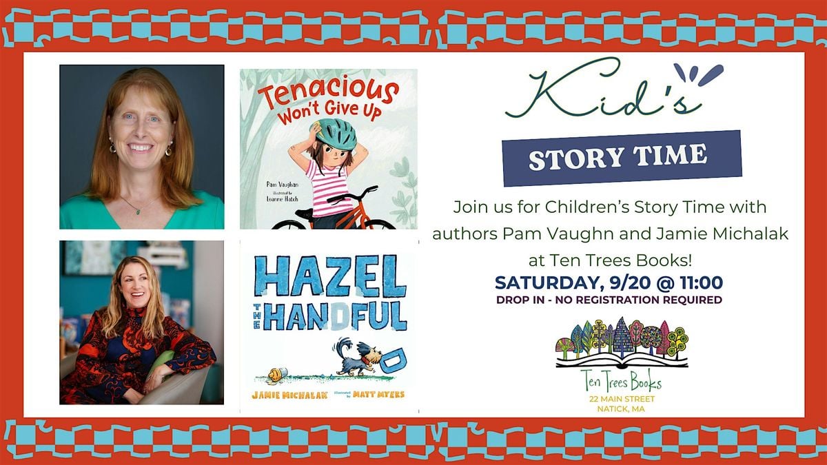 Kids' Story Time at Ten Trees Books in Natick, 20 September | Event in Natick | AllEvents
