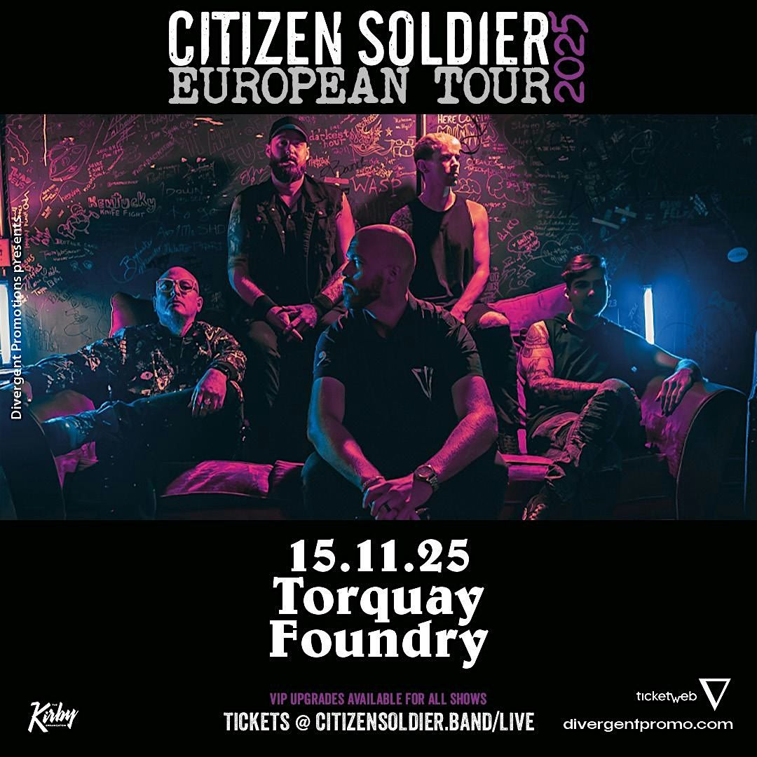 Citizen Solider, 15 November | Event in Torquay | AllEvents